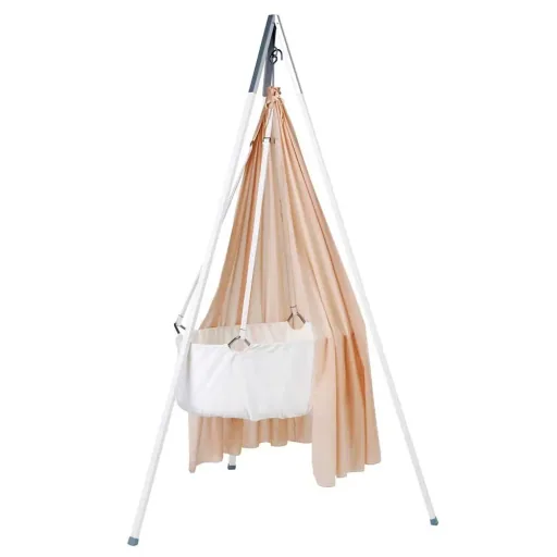 Leander Babywiege beige weiss