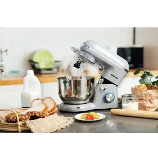 NL Leistungsstarker Food Processor - 1500W - 6L - Edelstahl