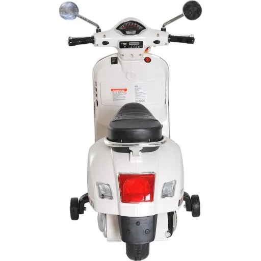 Elektro Kindermotorrad VESPA Kinderauto Weiß