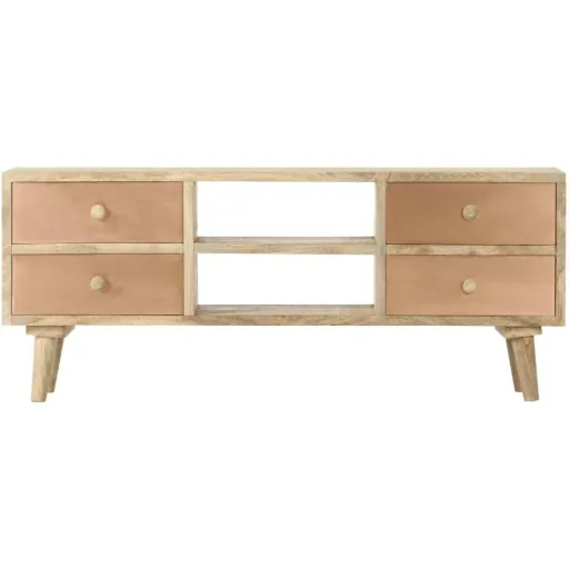 TV-Schrank 110x30x45 cm Mango-Massivholz