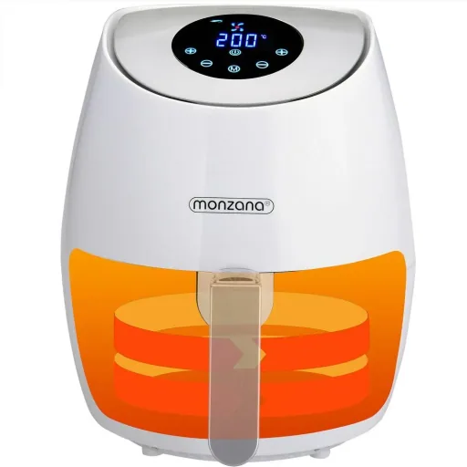 Friteuse 9 in 1 mit Touch-Display 3,6 Liter - Weiß