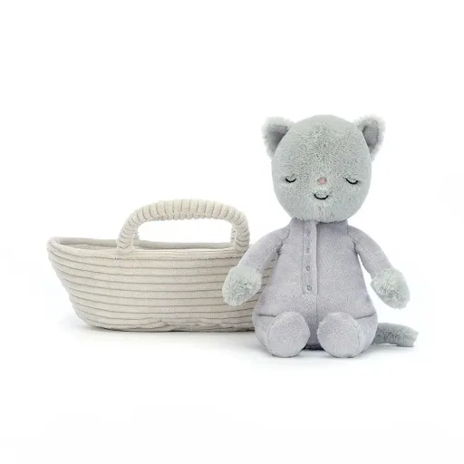 Jellycat Kuscheltier, Plüschtier, Stofftier - Rock-a-Bye Kitten