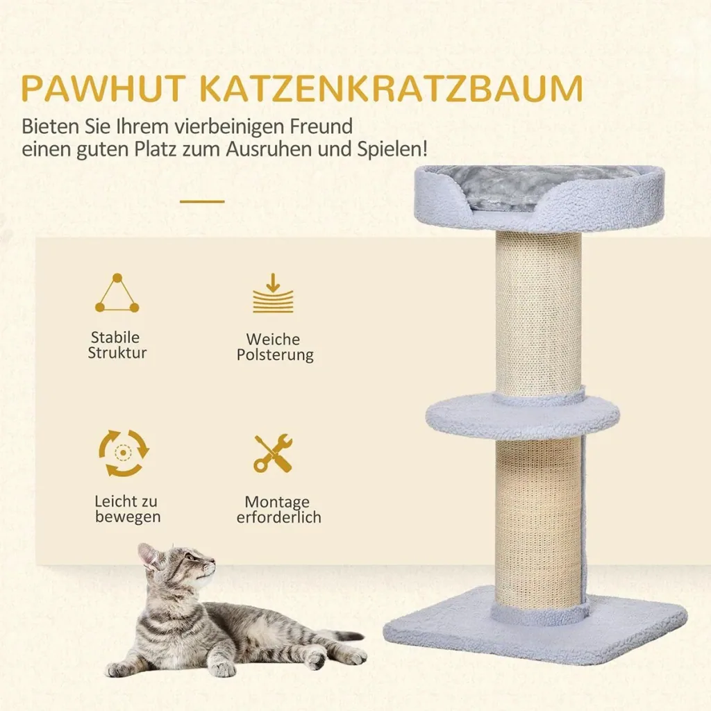 Katzenbaum Spielbaum Kratzstamm mi