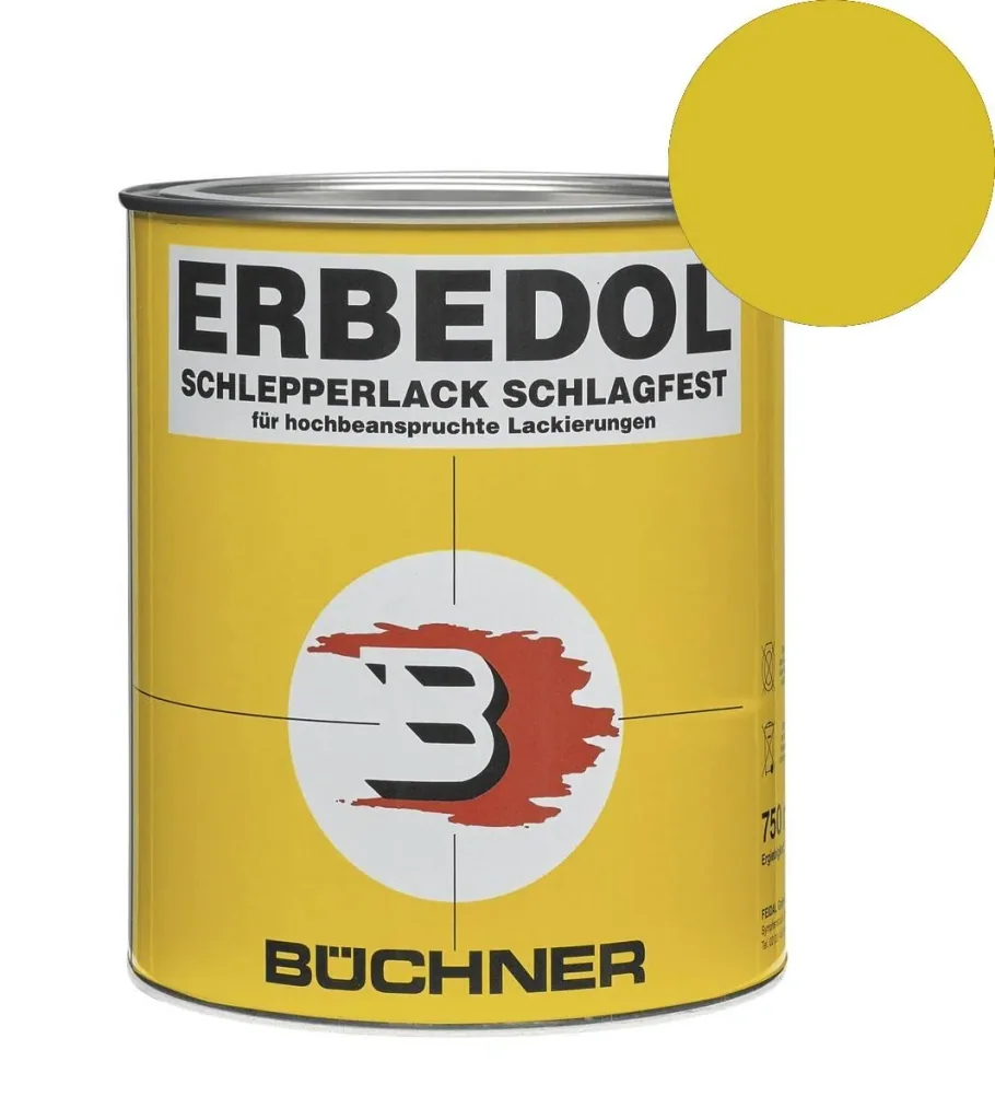 Schlepper- und Landmaschinenlack Schmotzer gelb SL1128