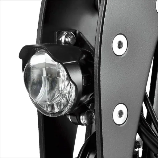 E-Roller "Evoking" Safety Plus 45 km/h inklusive Blinkanlage, Gepäck-Case und Lithium-Akku schwarz
