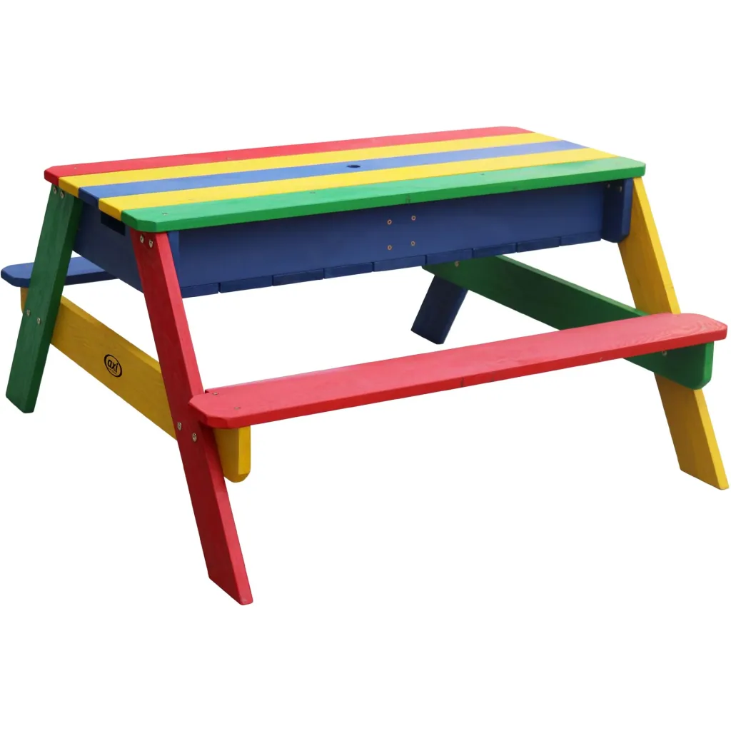 Nick Sand & Wasser Picknicktisch Regenbogen