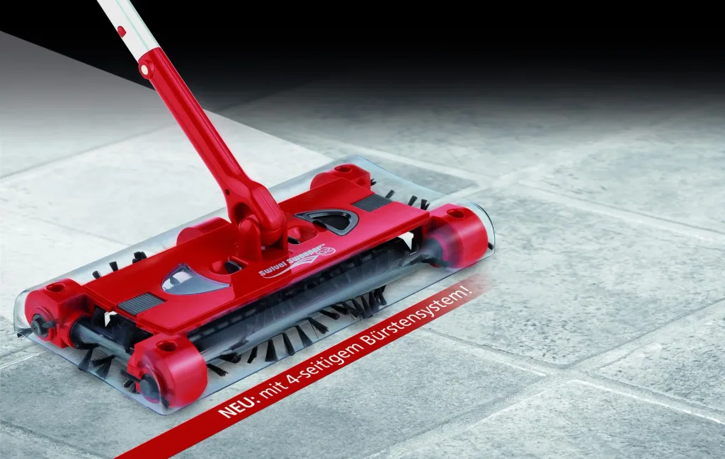 Akku-Besen Swivel Sweeper G2, 7,2V rot