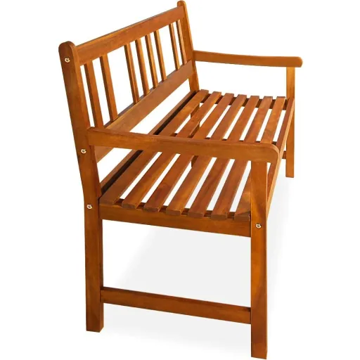 Gartenbank Kensington-Akazienholz 120x90x50-58cm