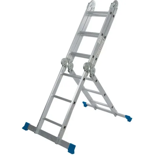 Multifunktionsleiter mit Plattform 3,6 m (12 Sprossen)