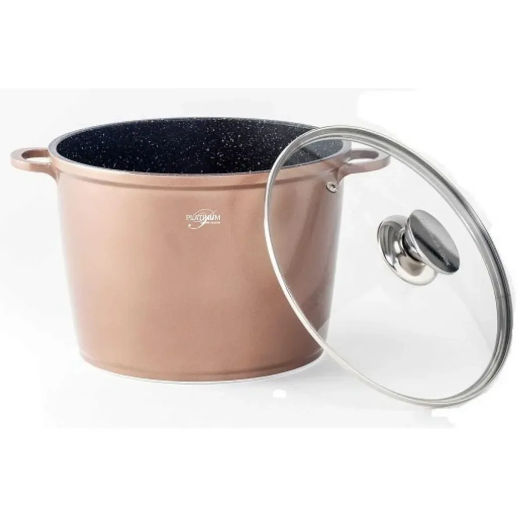 Platin Schmorpfanne - Antihaft - 24cm - Kupfer