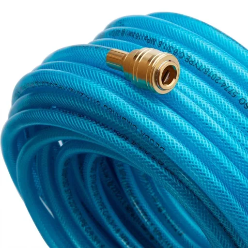 Druckluftschlauch 30 m mit Schnellkupplung und Stecker