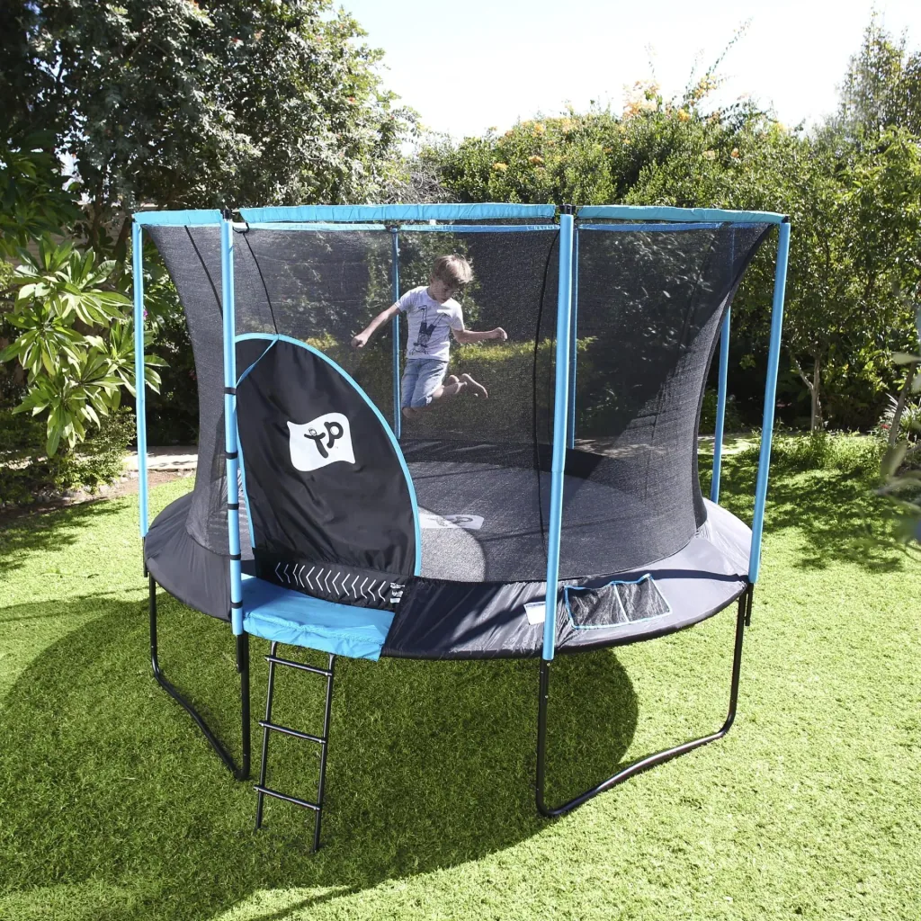 Genius Trampolin blau/schwarz Ø366 cm