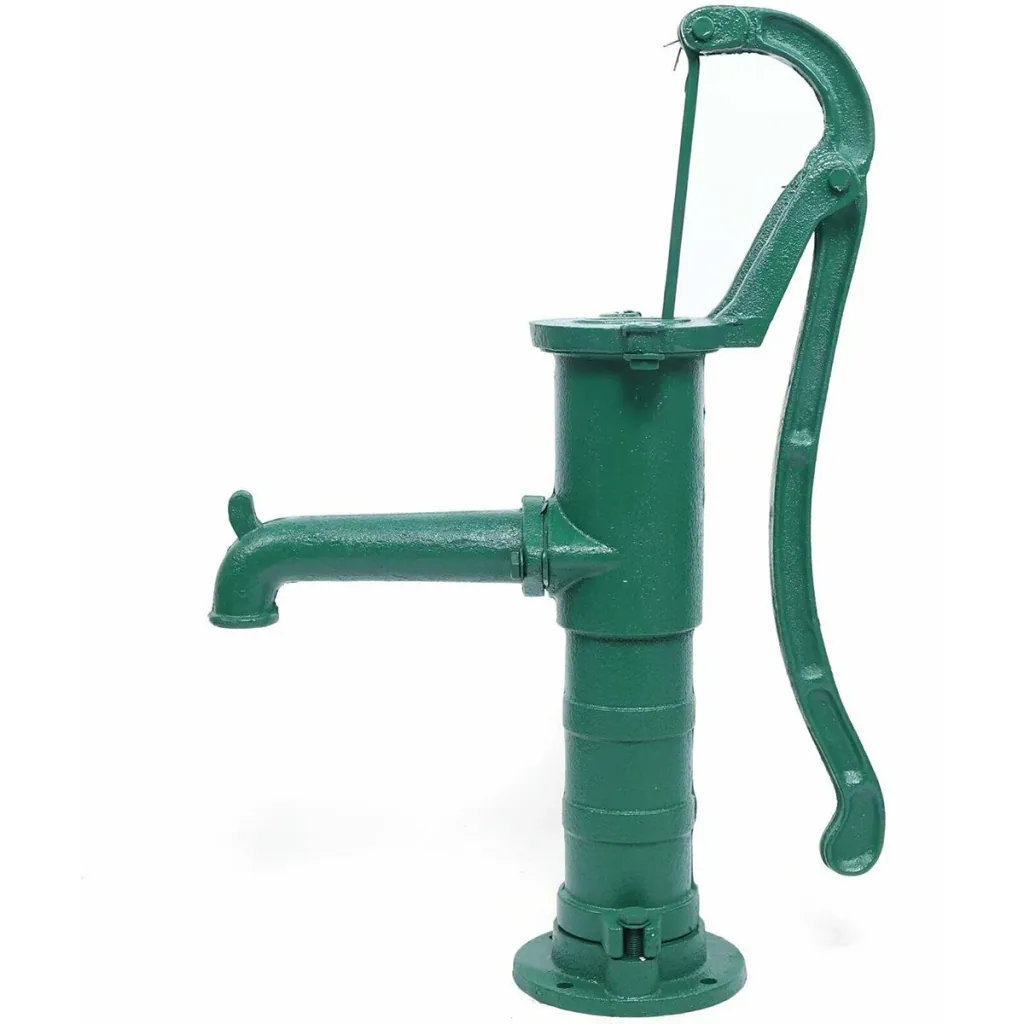 Handpumpe aus Gusseisen - 1500 l/h - Grün