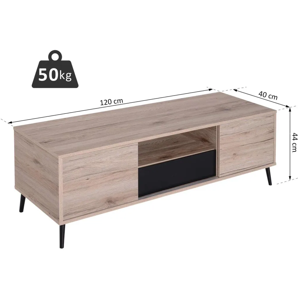 Fernsehtisch Fernsehschrank TV-Board Lowboard Holz 120 x 40 x 44 cm