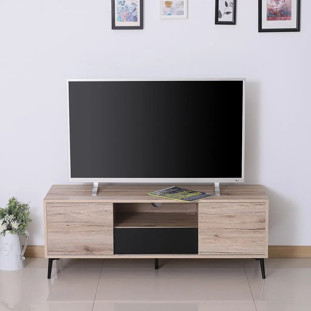 Fernsehtisch Fernsehschrank TV-Board Lowboard Holz 120 x 40 x 44 cm