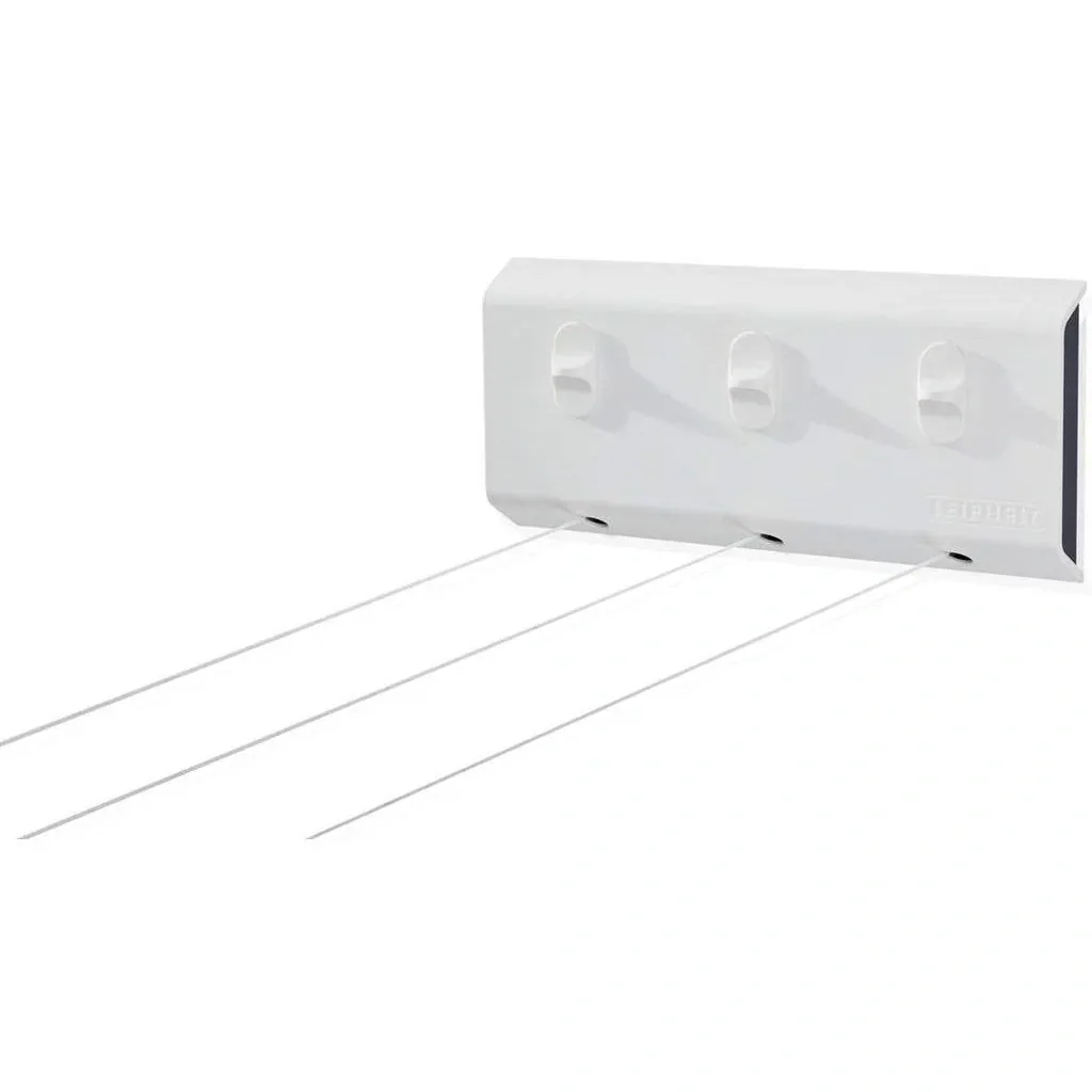 Automatische (Wand-)Wäscheleine - 15 Meter - Rollfix Triple 150 Longline