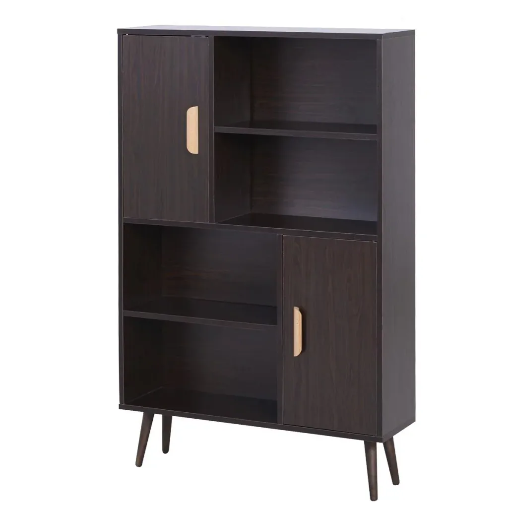 Kommode Sideboard Schubladenkommode Highboard Schrank Anrichte Schuhschrank Küchenregal Küchenschrank mit 2 Türen 5 Fäch