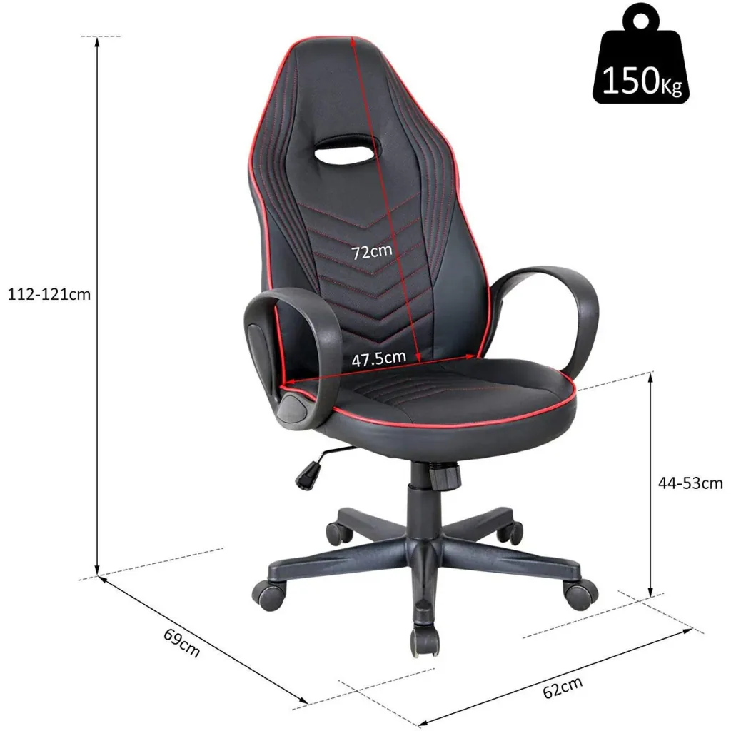 Gaming Stuhl mit Wippfunktion
