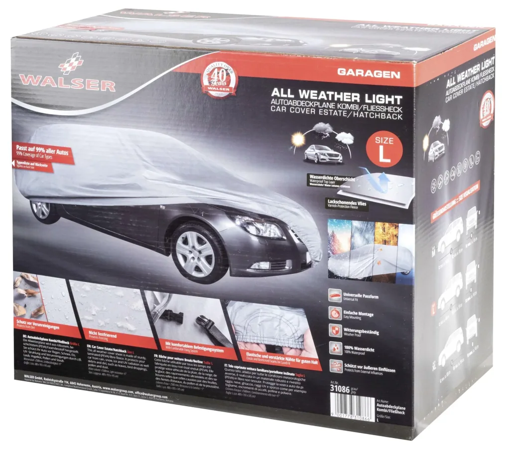 All Weather light Kombi - Größe L - 480 x 193 x 145 cm - PEVA