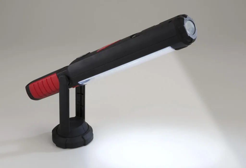 Arbeitslampe mit Warnblinklicht