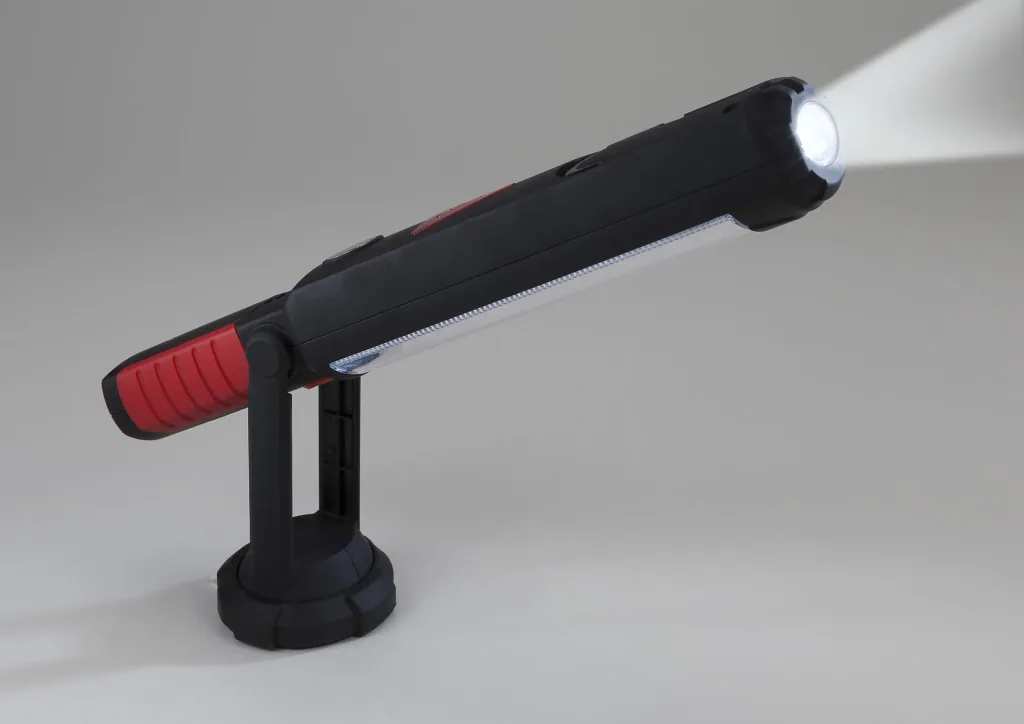 Arbeitslampe mit Warnblinklicht
