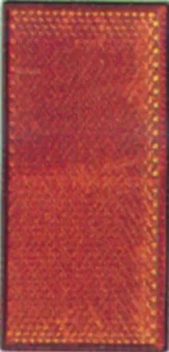 Rückstrahler, 4 Stück, gelb, seitlich, 105 x 55 mm