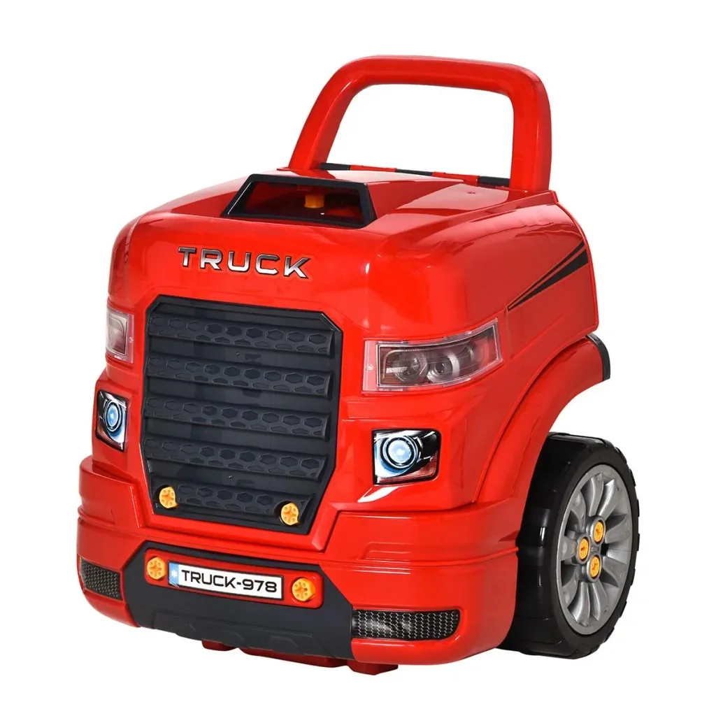 Kinder Motor Werkstatt Werkbank 61-teilig mit Schraube Spin-Schraube RC Autoschlüssel simulierten Sperren Arbeitsplatte