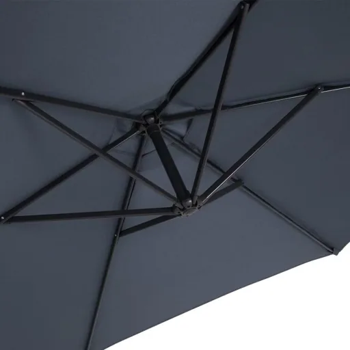 Sonnenschirm/ Gartenschirm - UV-Schutz 40+ - Aluminium - Ø330cm
