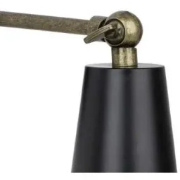 Wandleuchte Ronaldino 90099/76 schwartz messing 28 cm
