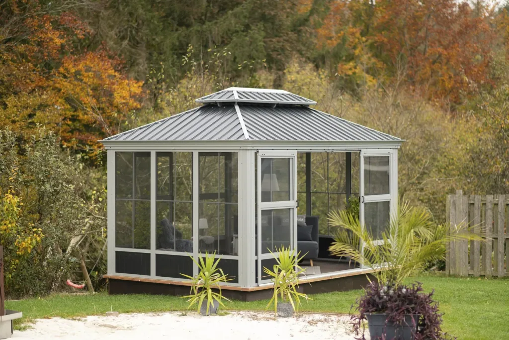 Pavillon Bolata 10 x 14 anthrazit