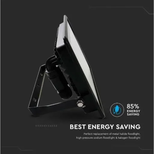 VT-158 LED-Flutlicht - 50 W - 4000 Lm - 6500K - Schwarz
