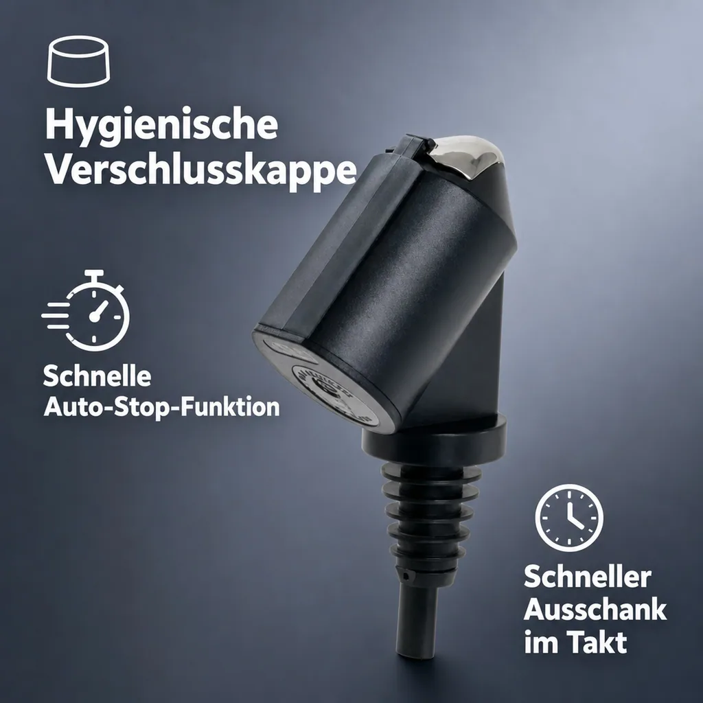 Portionierer, Dosiergerät Bottle Master 3000 - für 0.5 - 1.5 Liter Flaschen, Ausgießer, 2.1 cl