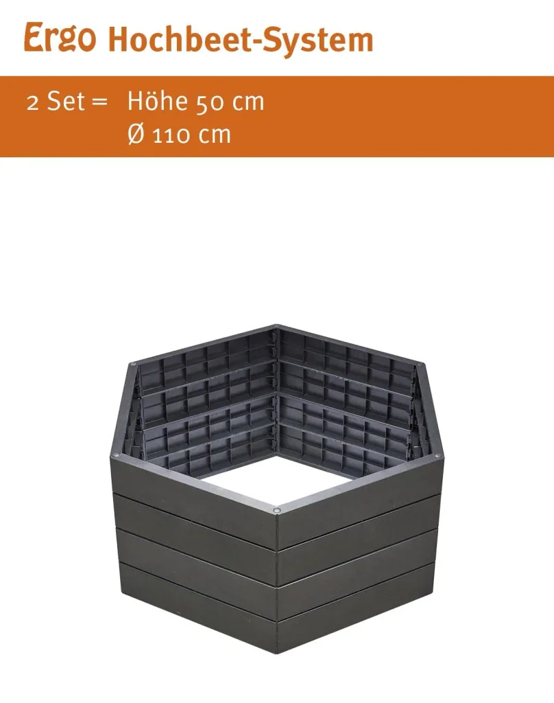 Hochbeet-System Stone "Ergo"