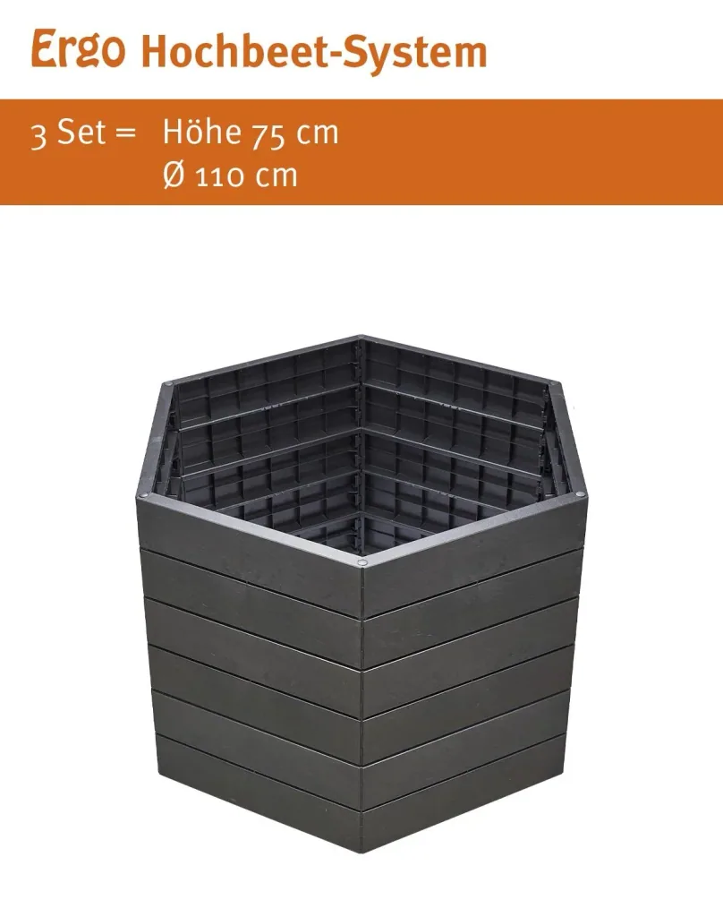 Hochbeet-System Stone "Ergo"