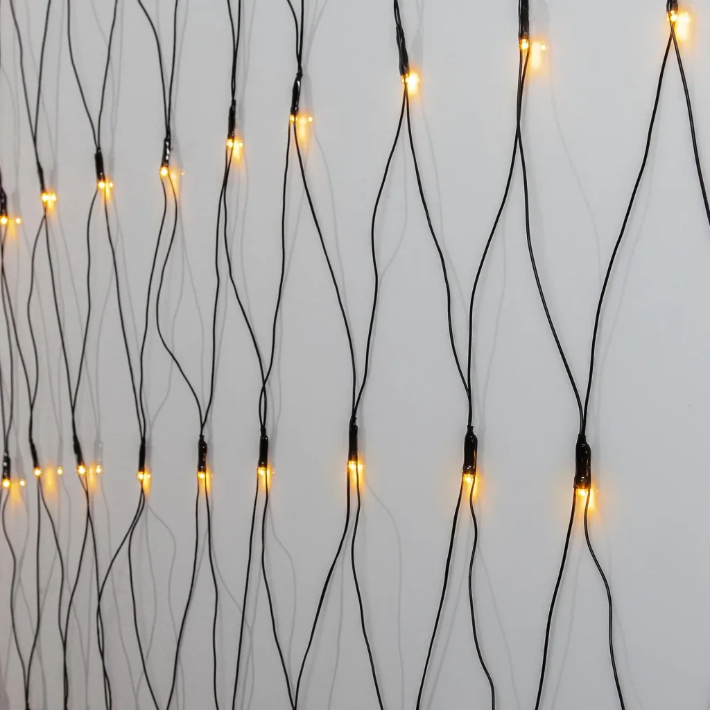 LED-Lichternetz, 200 LED, 3x3m