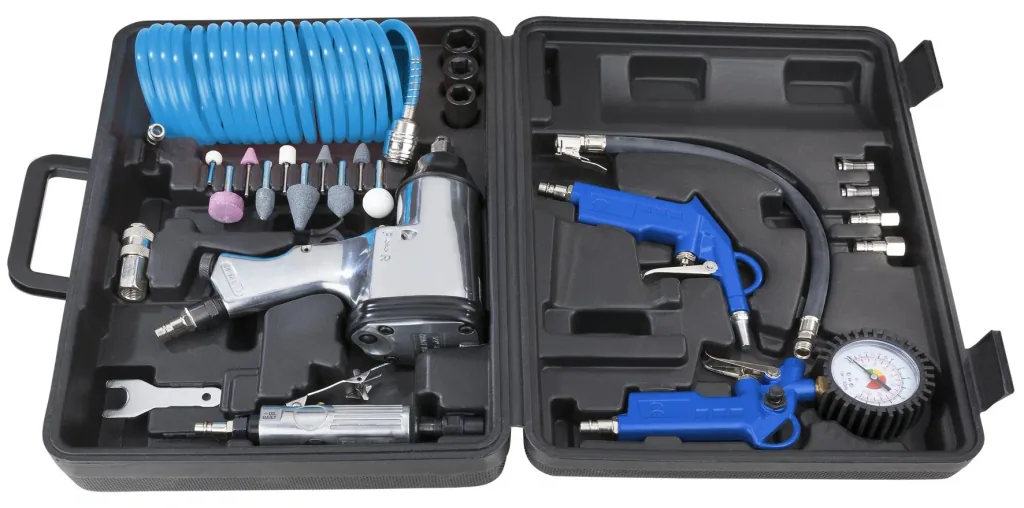 Druckluft-Werkzeug Kombi Set - 27teilig
