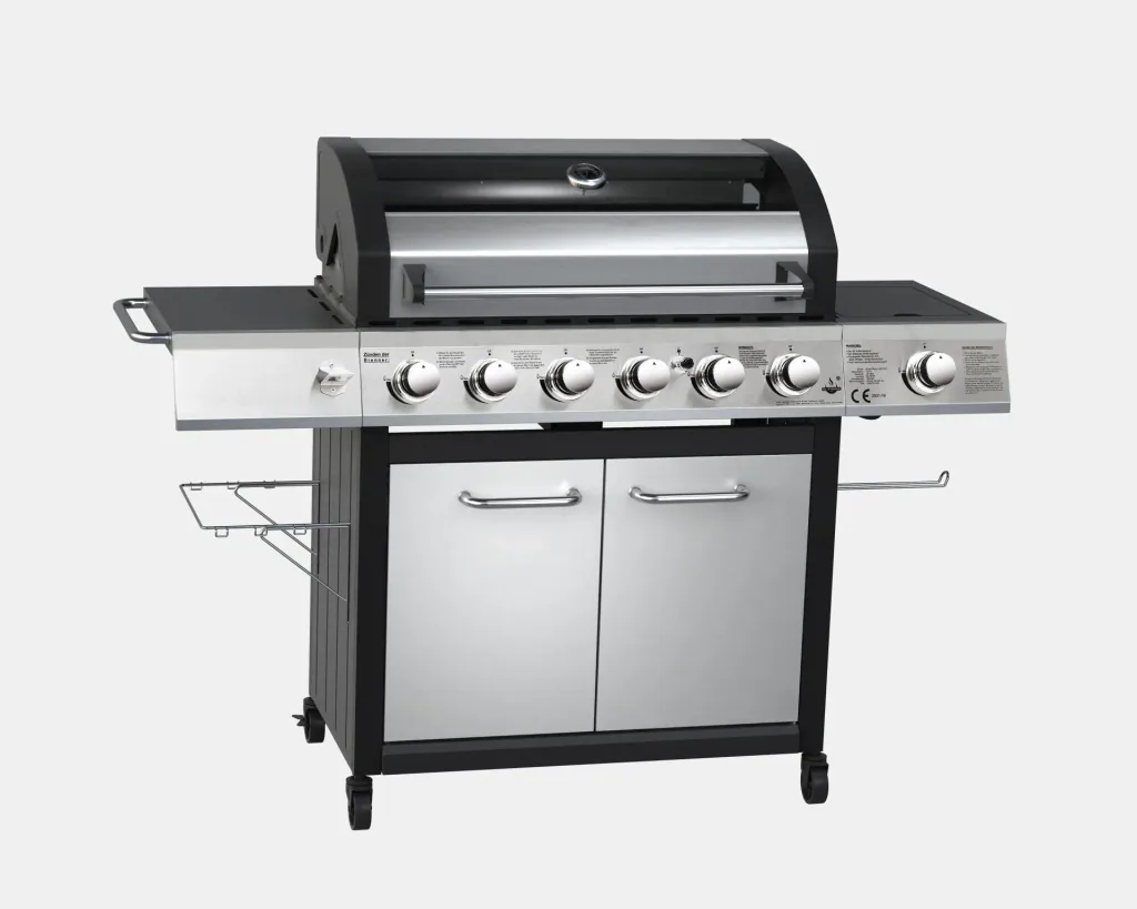 Edelstahl-Gasgrill "Long Beach"