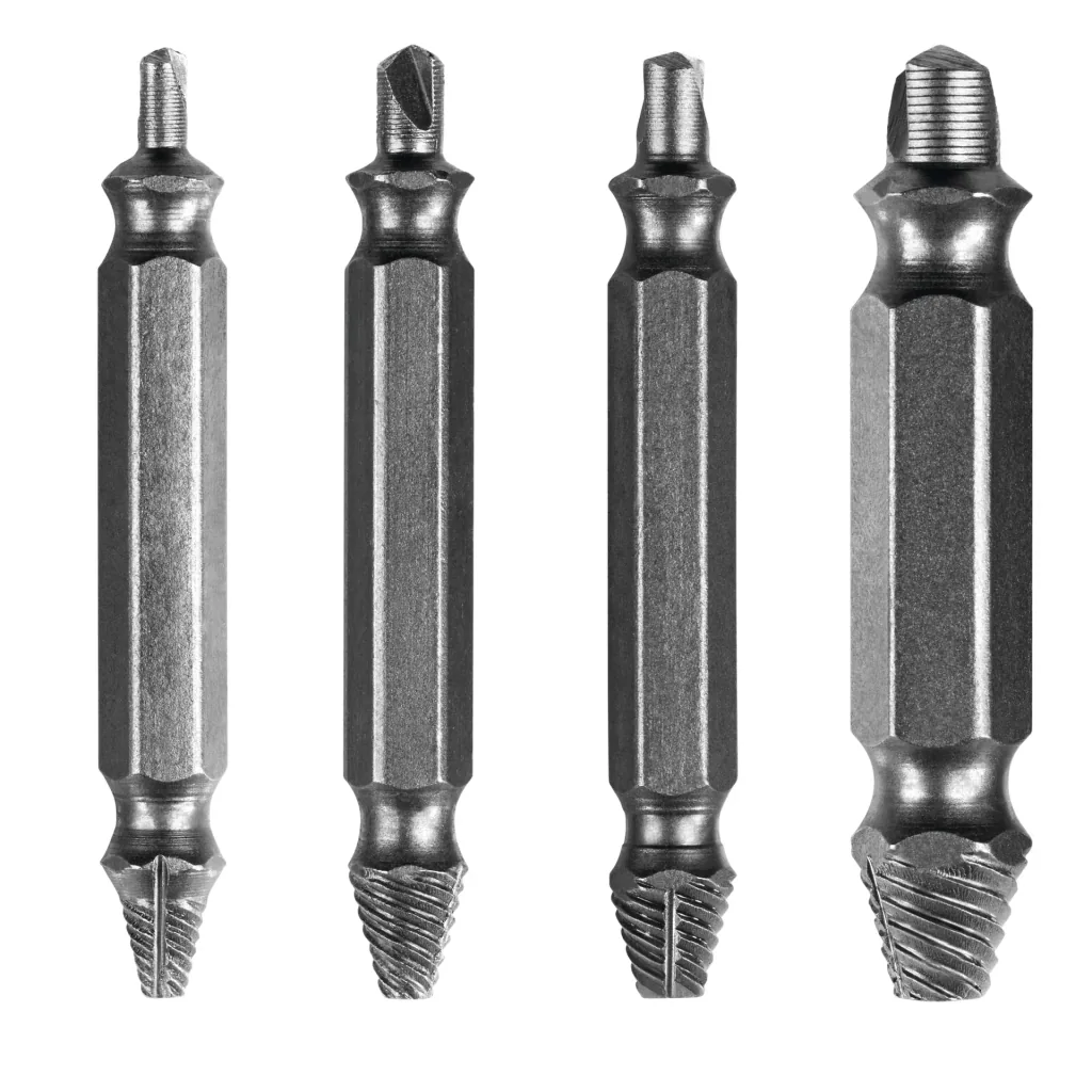 Schraubenentferner-Set 4-teilig