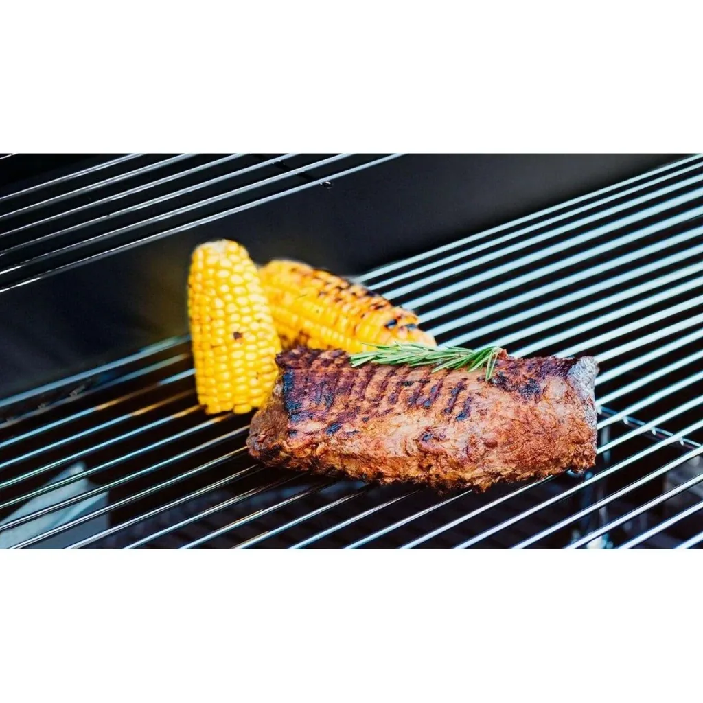 Vargan Gasgrill - 3 Brenner - Grillfläche 38 x 24,5 cm - Schwarz