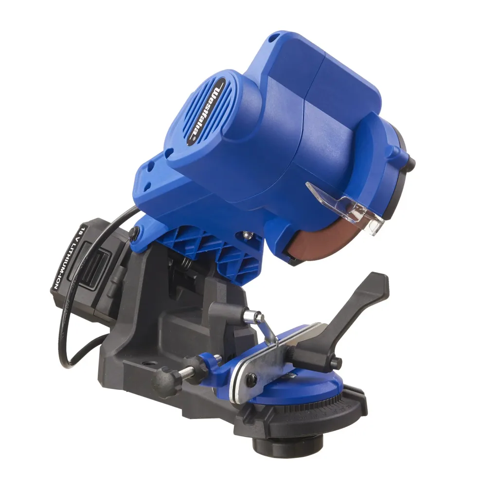 Akku-Sägekettenschärfgerät, 18 Volt, SKSG 18, inklusive Li-Ion-Akku, 4,0 Ah und Ladegerät 2,4 A ALG 18 Volt