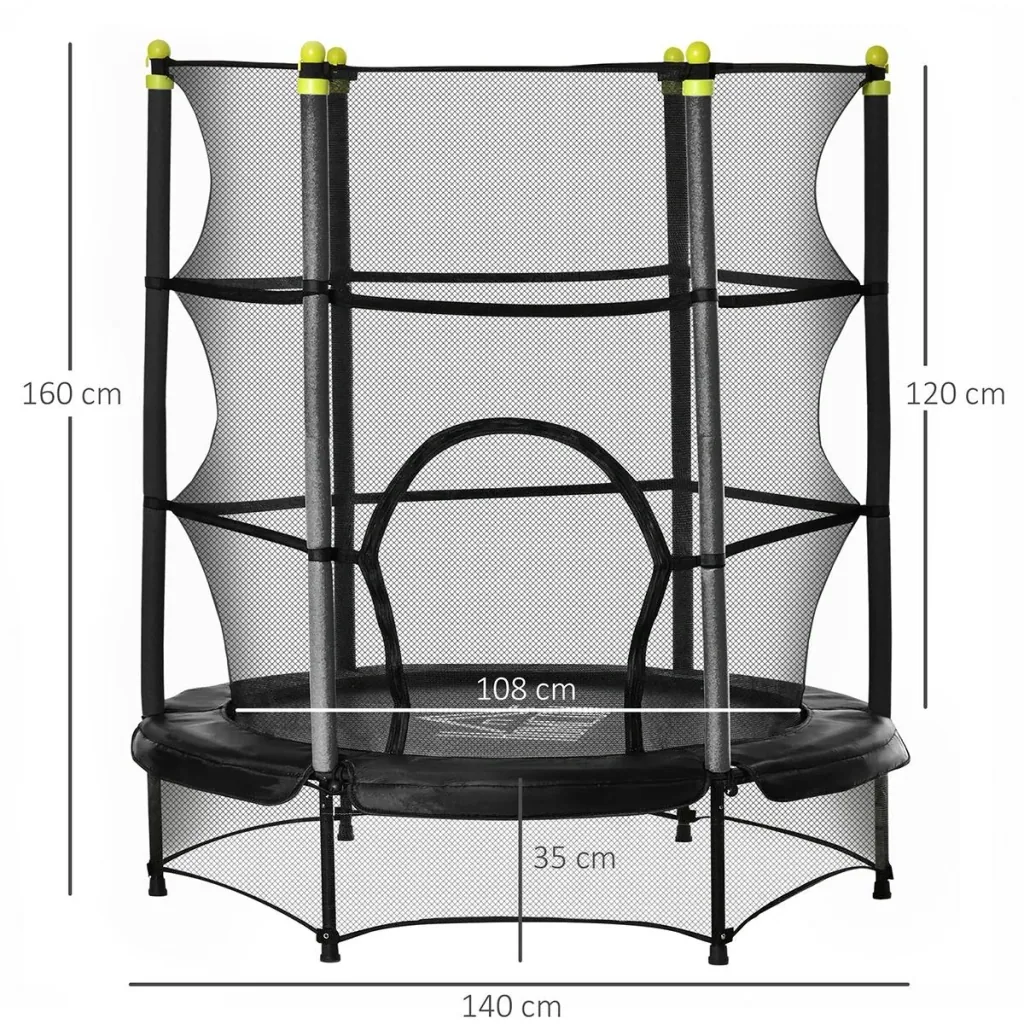 Trampolin für Kinder Ø140 cm Fitne