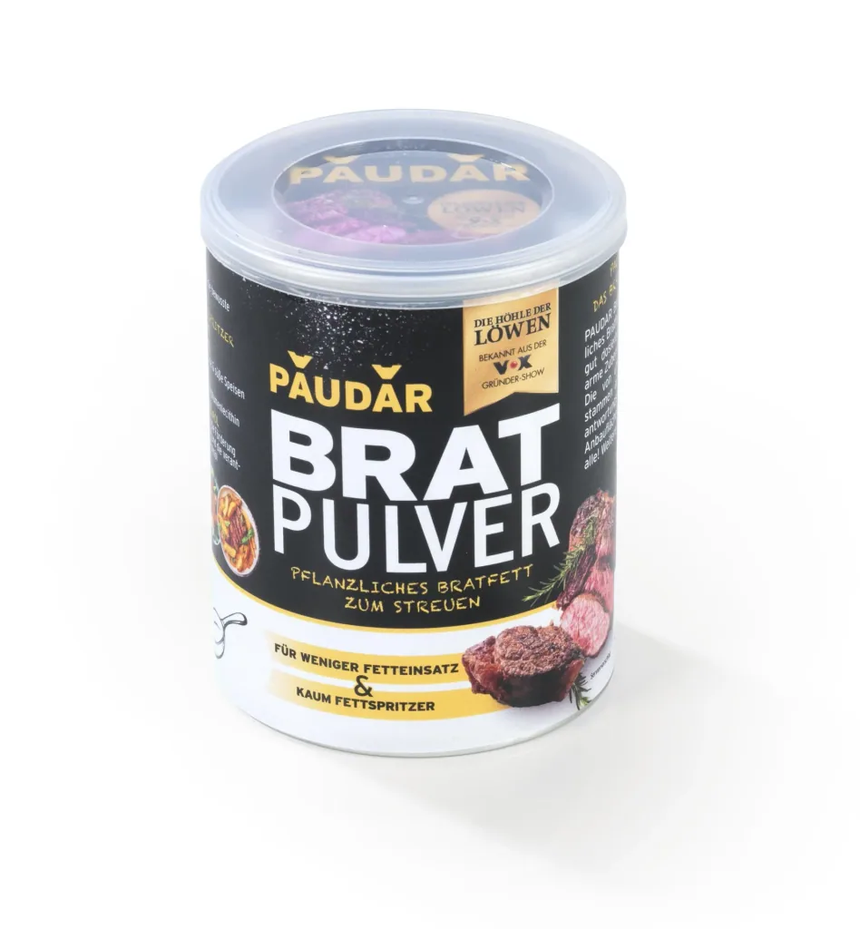 Pflanzliches Bratfett-Pulver, „PAUDAR“, 125 g