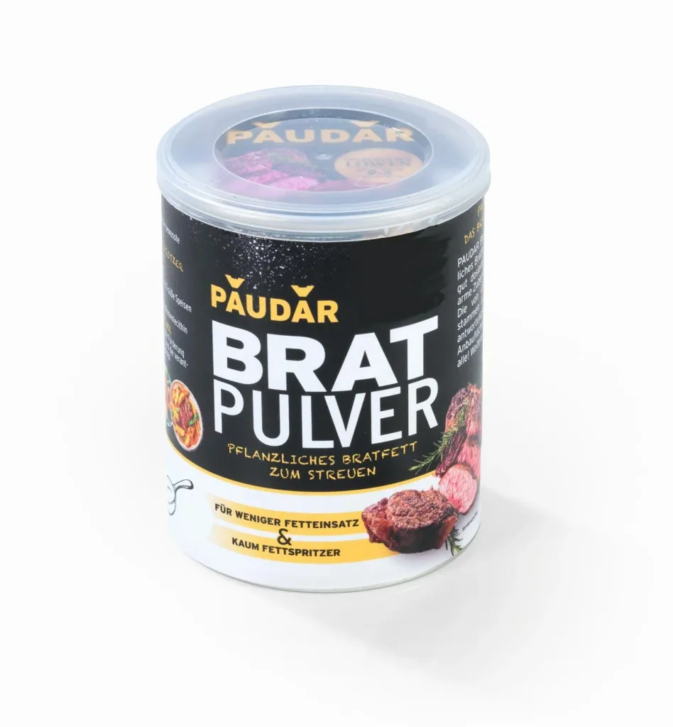 Pflanzliches Bratfett-Pulver, „PAUDAR“, 125 g