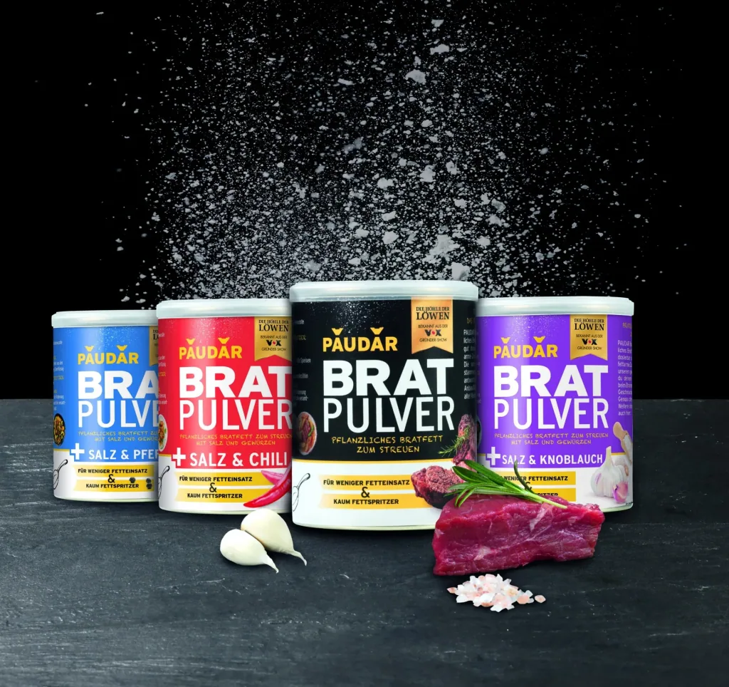Pflanzliches Bratfett-Pulver, „PAUDAR“, 125 g