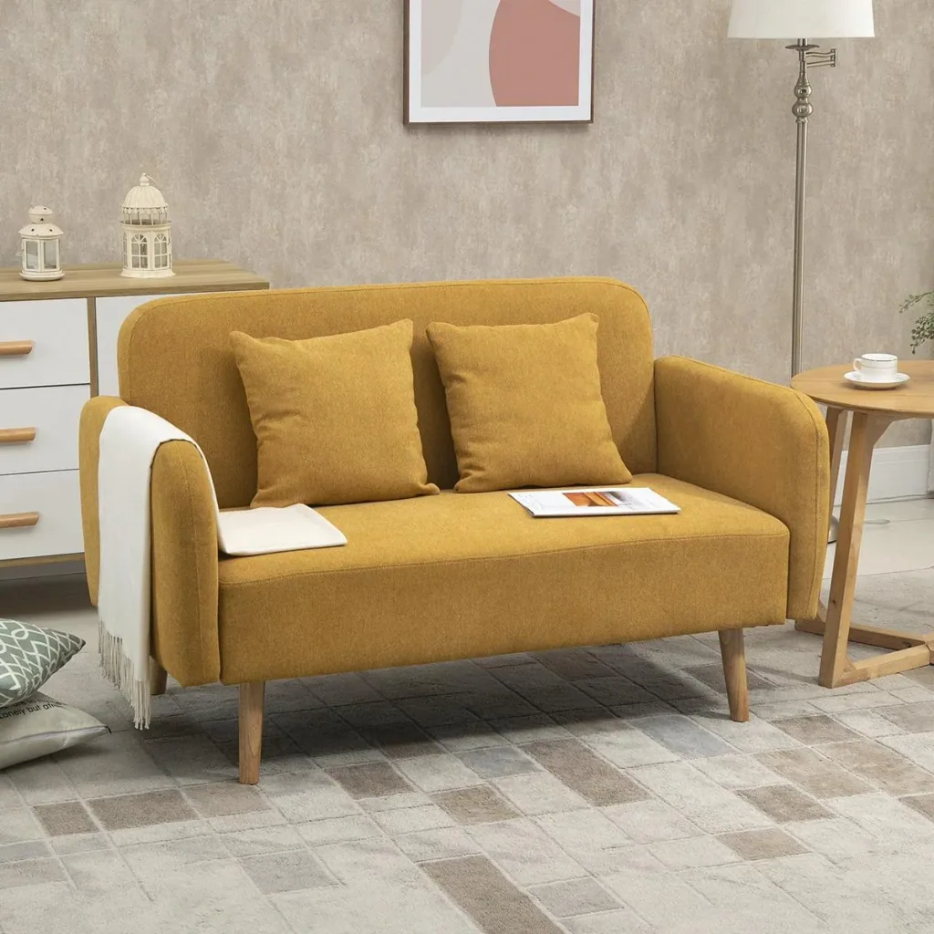 2-Sitzer Doppelsofa 130 cm x 70 cm x 80 cm