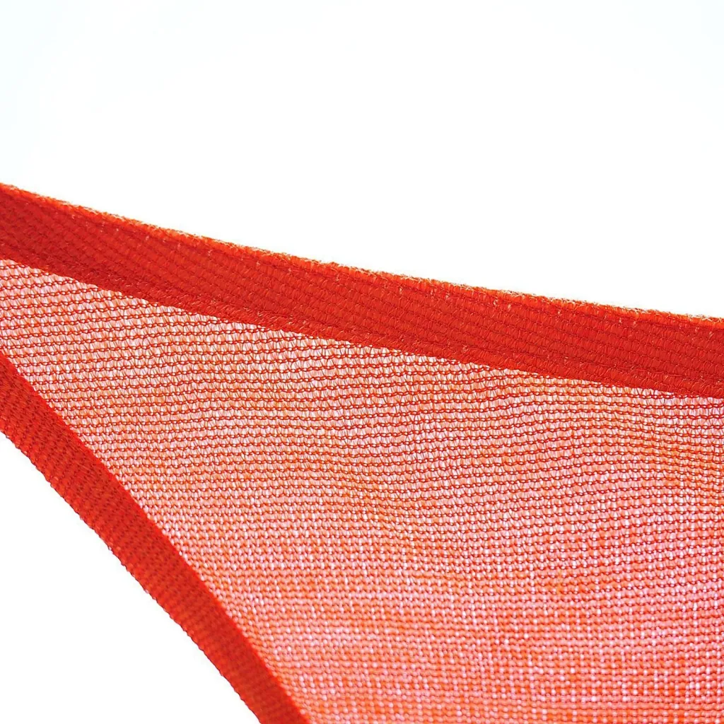 Sonnensegel Rostrot Rechteck/3x4 m HDPE