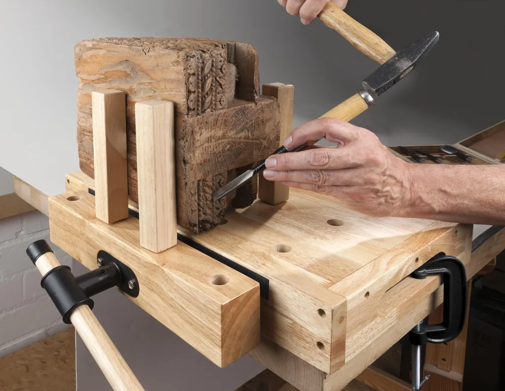 Mini - Hobelbank, transportabel