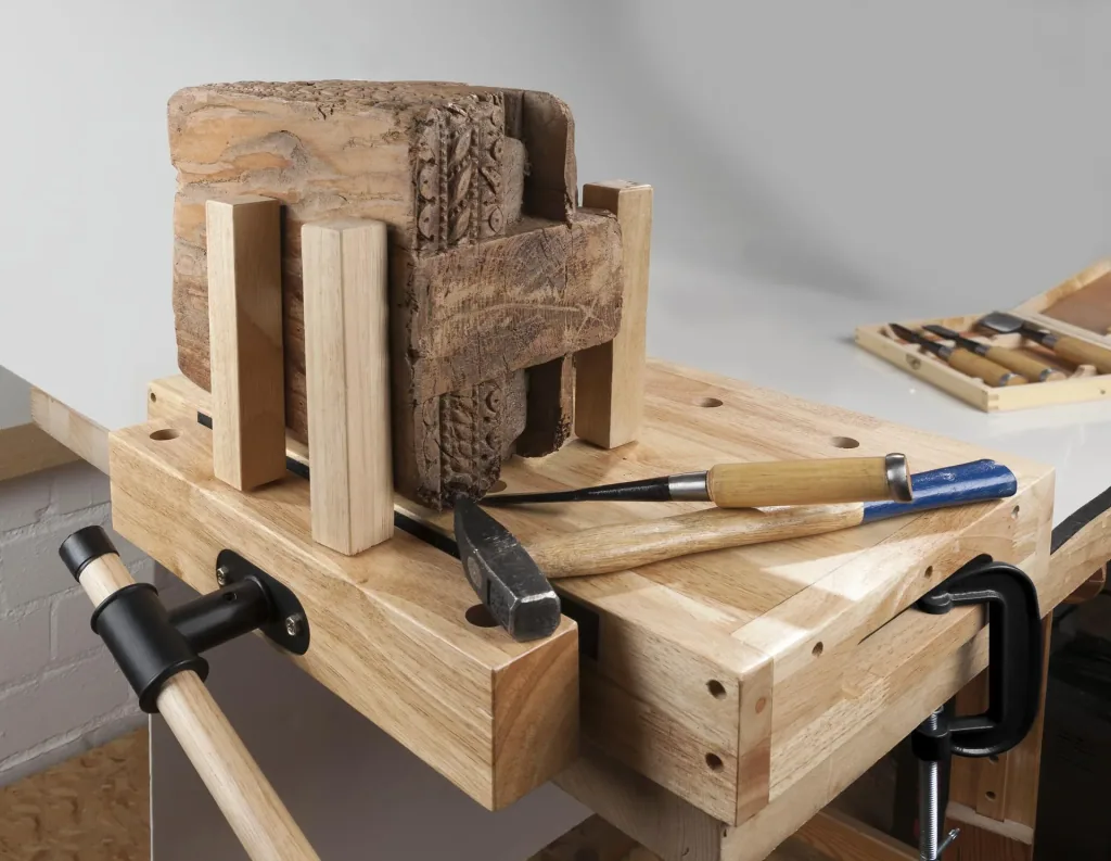 Mini - Hobelbank, transportabel