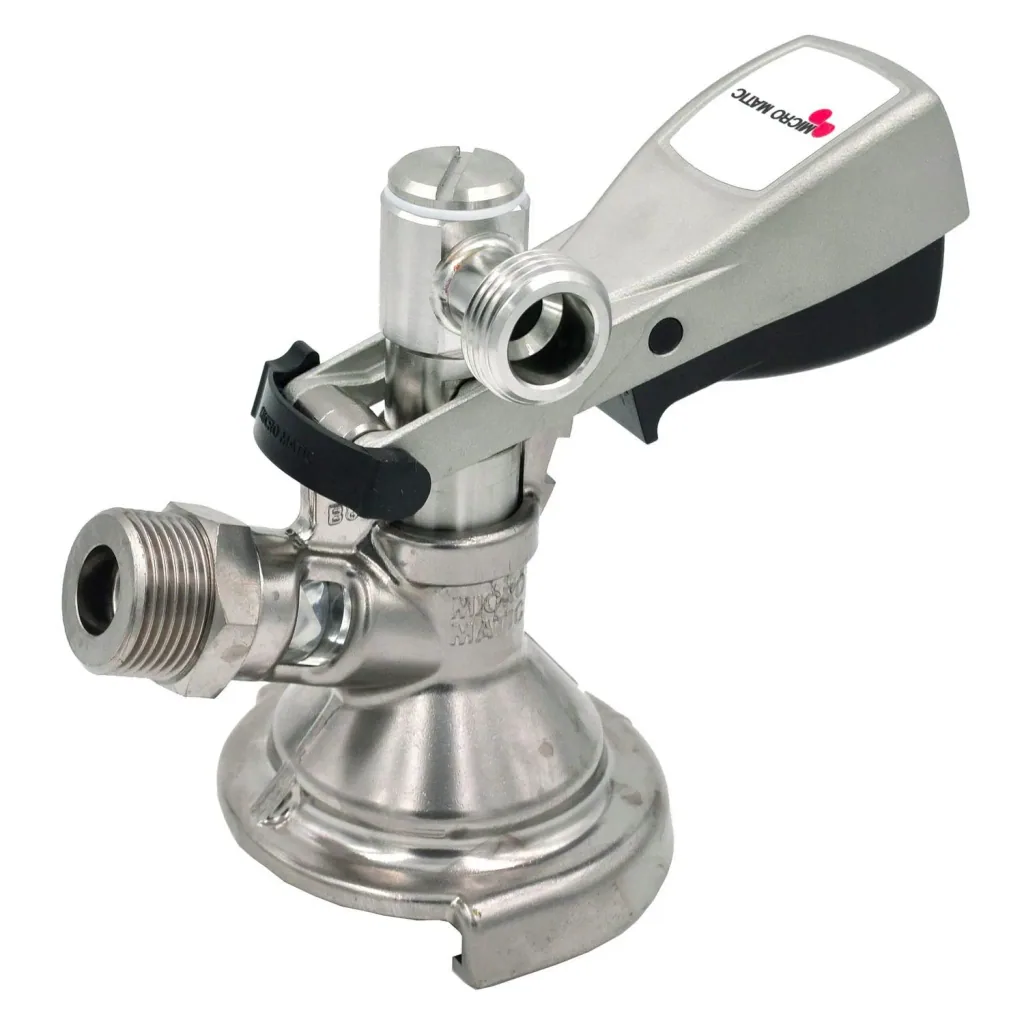 Flach Zapfkopf, Keg Anschluss - Micro-Matic, Thekenanstich