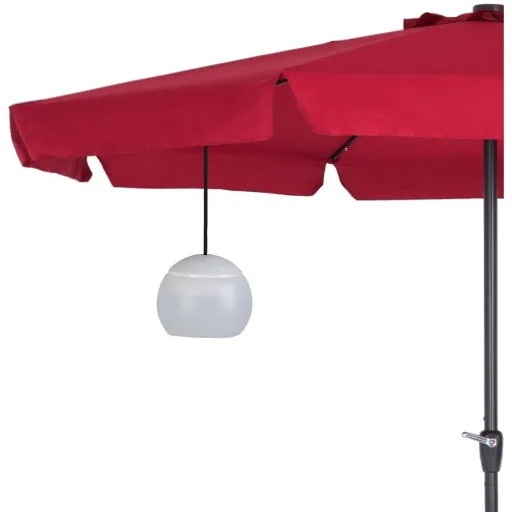 LED-Hängelampe - Außen- und Innenbeleuchtung - mit Haken - 4er-Set